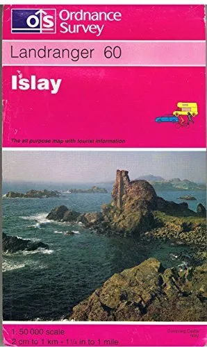 Landranger Map 60 Islay by Ordnance Survey Sheet map, folded Book The Cheap Fast