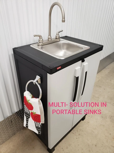 Portable sink mobile Handwash Self contained Hot Water concession110V