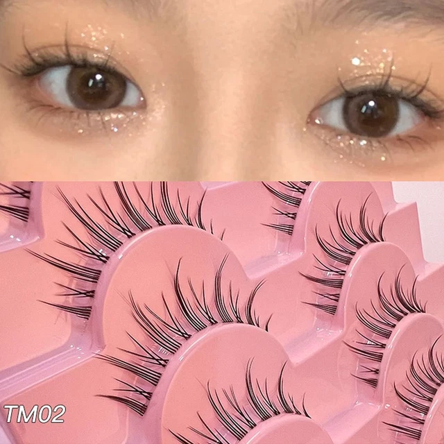 Mink Lashes Women Fashion Cosplay False Eyelashes Little Devils Manga Lashes