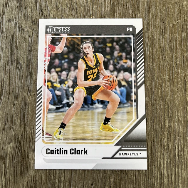 CAITLIN CLARK COLLECTION 2024 Panini Donruss Rookie Card No. 6 Iowa