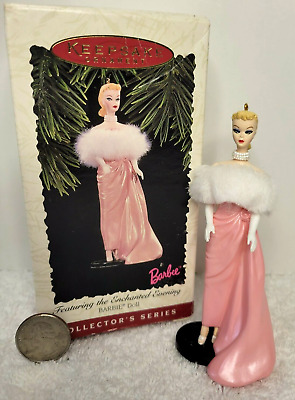 Hallmark Keepsake Ornament, Enchanted Evening Barbie, Collector's Series, 1996