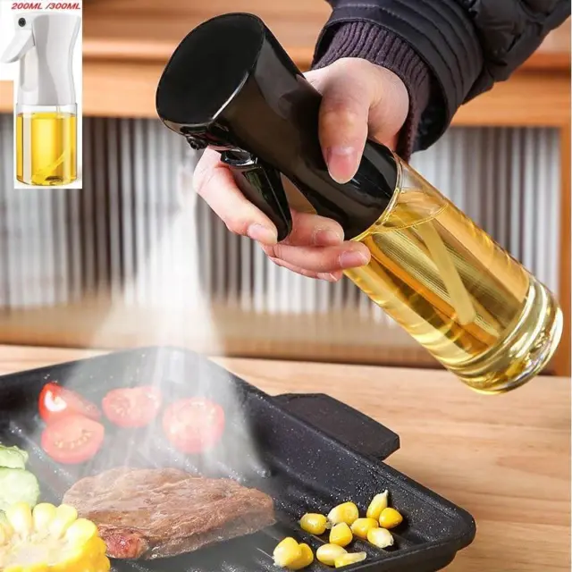 200/300ml Oil Spray Bottle Bbq Cooking Olive Oil Sprayer Kitchen Baking Oil Spra