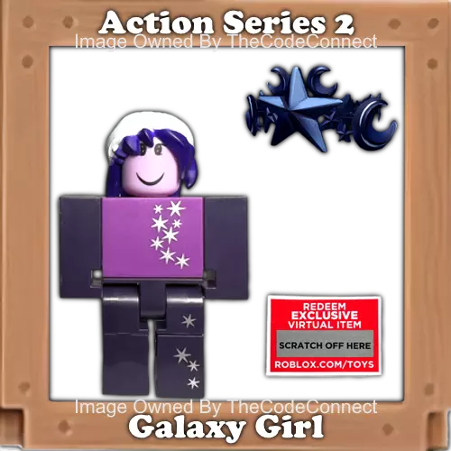 ROBLOX SERIES 2 - Galaxy Girl / Navy Queen of the Night ( Rare ...