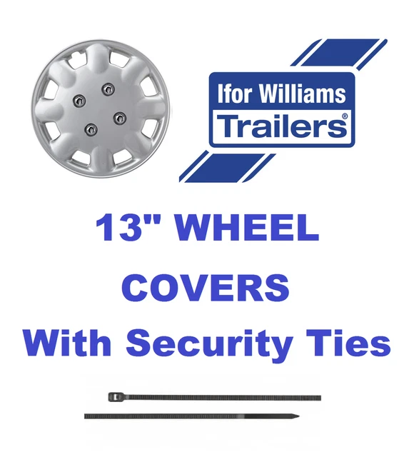 IFOR WILLIAMS HORSE Box / Trailer Wheel Trims With Ties HB505 HB506