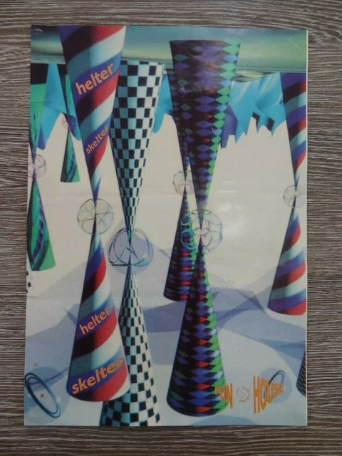 HELTER SKELTER FUN House Phase 4 Rave Flyer 25/10/91 At Milwaukees ...