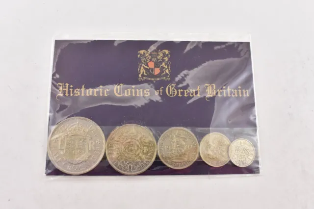 1934-1966 Great Britain Coin Set - Historic Coins Of Great Britain *383