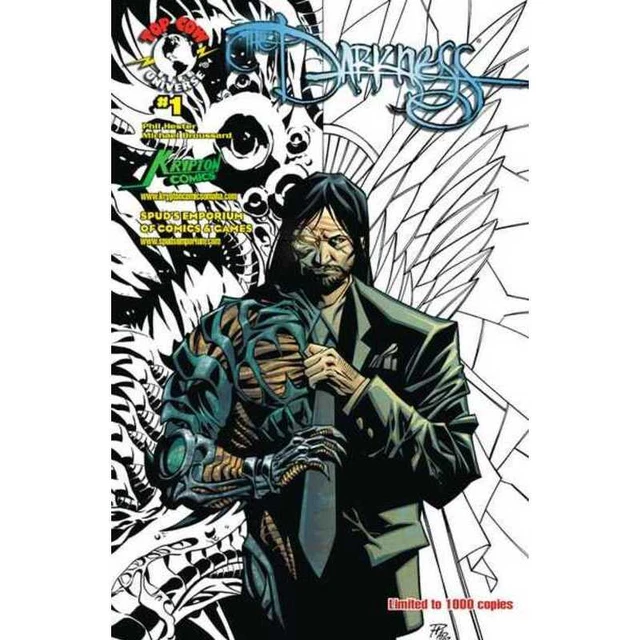 Darkness (2007 series) #1 Krypton Comics Variant in NM + cond. Image comics [g
