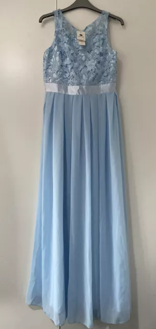 Ladies Maxi Dress Size 14 Bridal Bridesmaid Wedding Prom Occasion