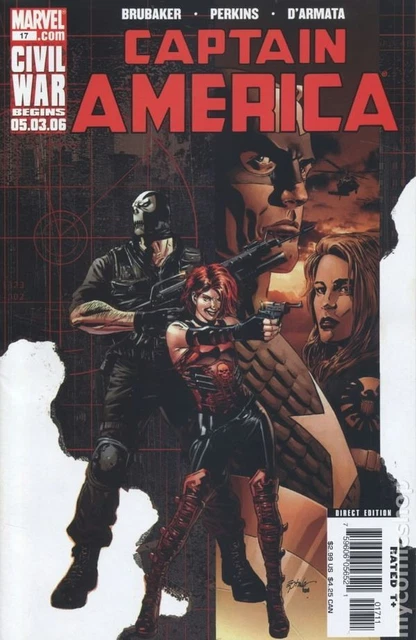 Captain America #17 FN 2006 Stock Image
