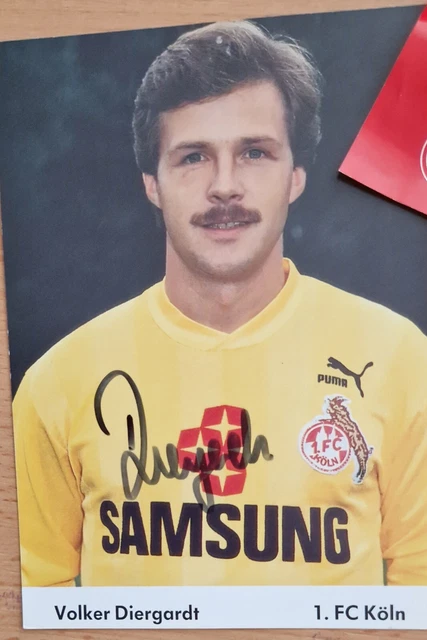 Autogrammkarte Wolfgang Weber (1. FC Köln) Original Signiert, 1965-66