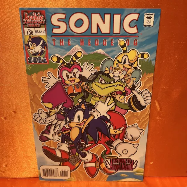 SONIC The HEDGEHOG Comic Book Issue #240 October 2012 AMY ROSE HEROES  Bagged NM