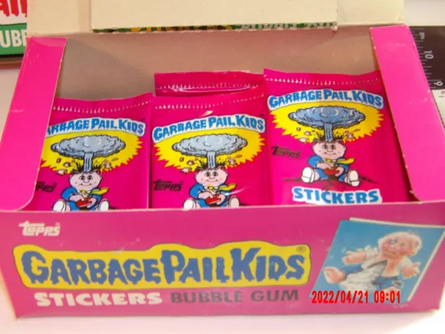 1985 Topps GARBAGE Pail Kids 1st SerOrigUk SEALED PACKs  Your Best Odds!!!