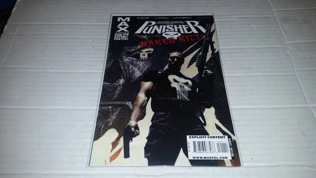 Punisher Max Naked Kill (2009, Marvel) 1st Print One-Shot