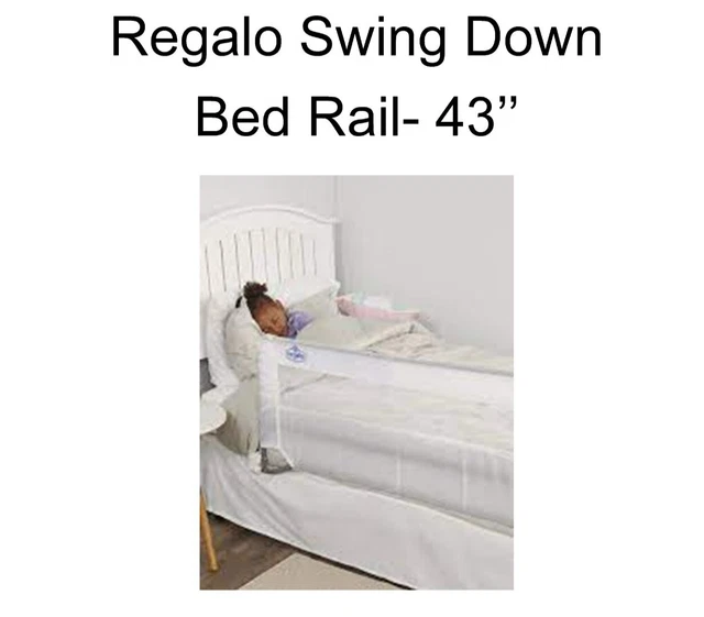 Regalo Swing Down Bed Rail - 43"