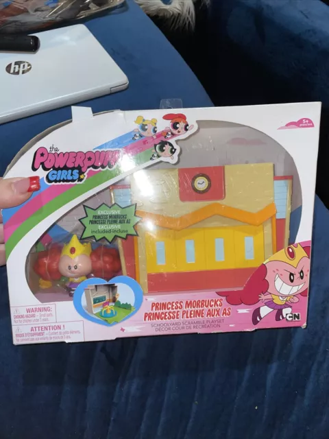 the Powerpuff Girls Princess Morbucks Playset Schoolyard Scramble - NEW in Box