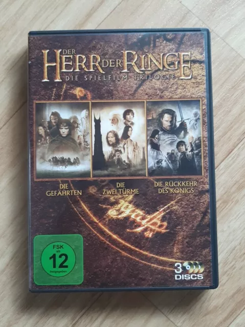 Der Herr der Ringe -  Die Spielfilm Trilogie --- DVD