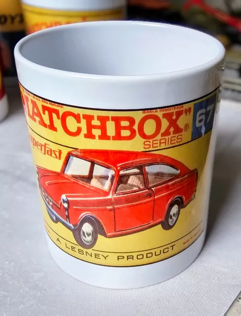 Matchbox Superfast 1970s Logo Mug