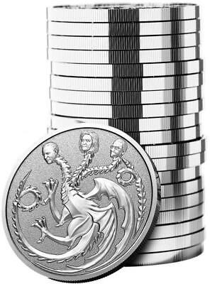 2021 Inflation Is Coming "Unleash The Beast" 1 oz .999 Fine Silver Rnd BACKORDER