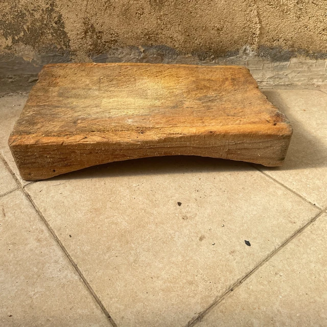 Lot De 2 Planches à Découper En Bois Vintage – Billot Cuisine Rétro – Occasion – Déco