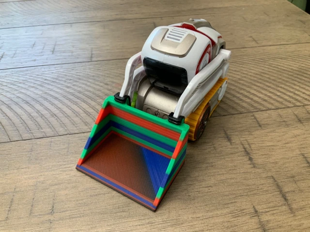 Cozmo & Vector By Anki robot, 3D printed Font end loader bucket (4 Color)