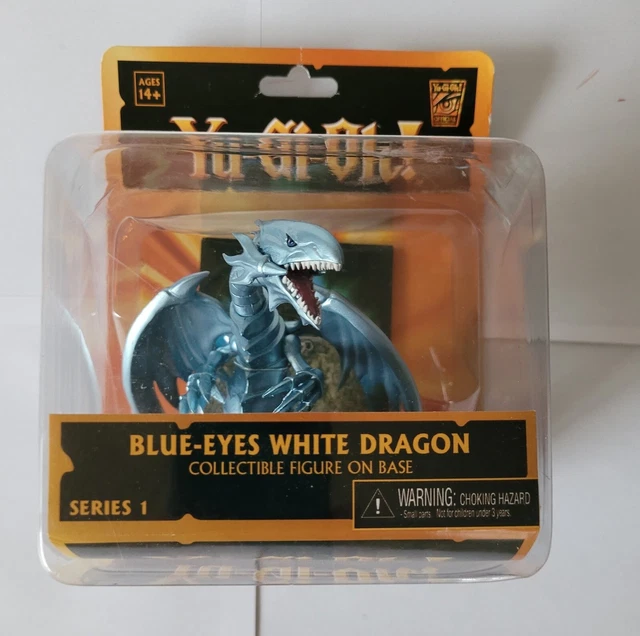 Figurine Yu-Gi-Oh! – Dragon Blanc Aux Yeux Bleus – 9,75 Cm Articulé, Avec Carte Exclusive, Dès 8 Ans