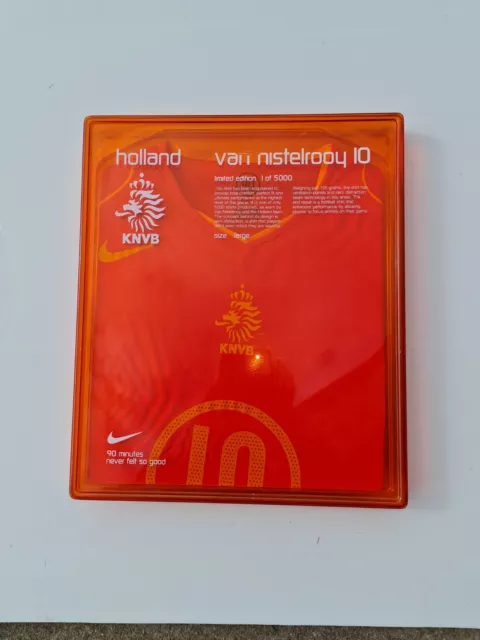 Nike Holland 2004 Limited Edition Player Issue Shirt 1 of 5000 VAN NISTELROOY 10