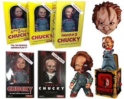 Chucky Enfant Jeu Parlant Poupées Figurines Tiffany Film Accessoires Effrayant