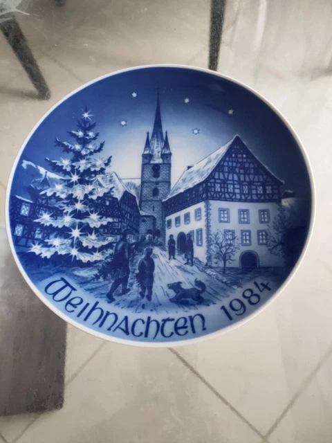 Piatto di Natale 1984 - Bareuther - Limited Edition