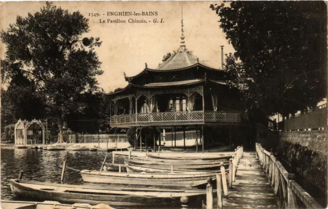 CPA ENGHIEN-les-BAINS - The Chinese Pavilion (380673)