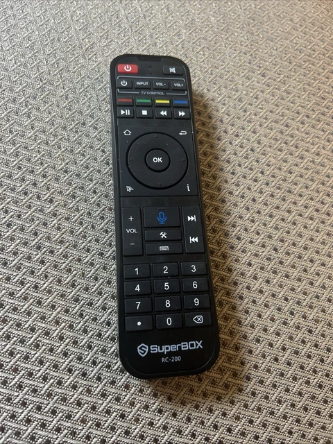 SuperBox Remote Control Replacement For S5 Max/S6 Series With Protective Cover Case