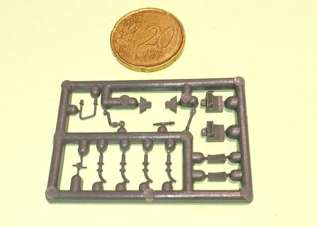 Ho  Grappe De Details Toiture/Chassis Pour Locomotives Type Cc 21000  Jouef