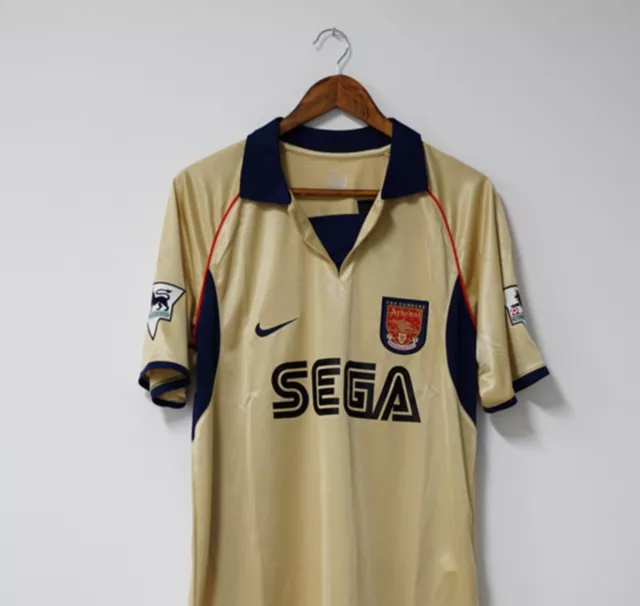 Arsenal 2002 EPL Edition Away Kit Henry 14 Jersey Retro
