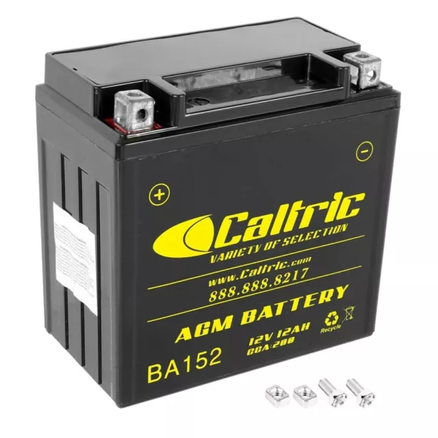 12V 12Ah AGM Battery for Honda 31500-HA7-676 1500-HA7-677 31500-HA7-678 YTX14-BS