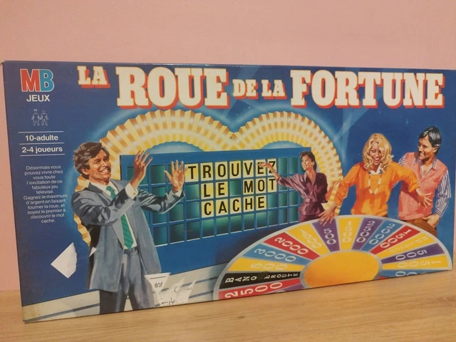 Jeu De Société "La Roue De La Fortune" Version 2008 Dechavanne - Occasion - 4 Joueurs Min