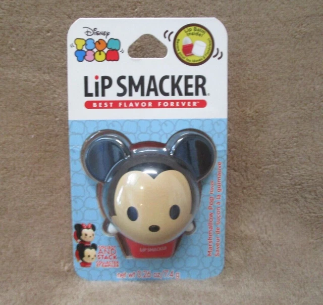 Disney Mickey Mouse Tsum Tsum Lip Smacker Marshmallow Pop Combine And Stack