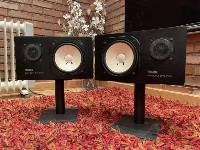 Yamaha NS-10M Passive Studio Speakers (Matched Pair W/Matched Serial Numbers)