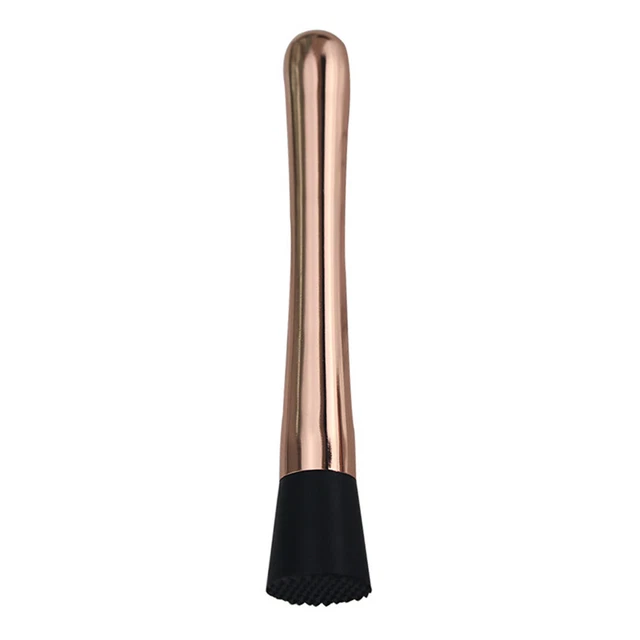 Mezclador de bar cóctel mojito hazlo tú mismo bebida fruta triturada hielo (bronce)