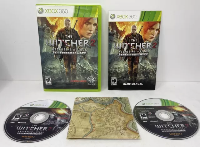 The Witcher 2: Assassins Of Kings Enhanced Edition Microsoft Xbox 360 CIB Tested