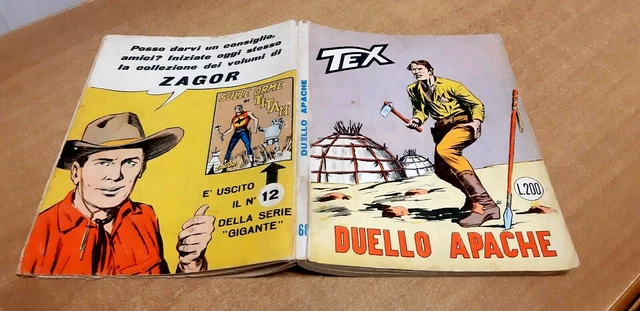 TEX GIGANTE N 96 Da 200 Lire Ottobre 1968 La Caccia Aut. 2926 EUR 4,50