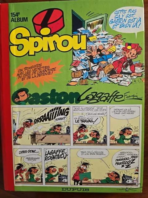 RECUEIL 154 . Spirou album du journal EO