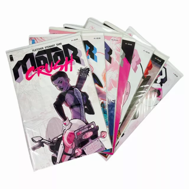 Motor Crush Issues 1-7 Image Comics 2016 1st Print Variants 4B 5B