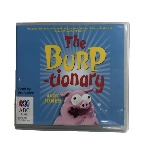 Burptionary Audio Book by Andy Jones - Hilarious Sound Adventures