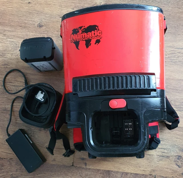 NUMATIC RSB140 36V Professional Cordless Hoover BackPack Battery Vacuum