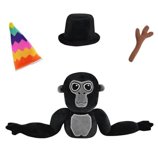 GORILLA TAG PLUSH Monkey Stuffed Animal for Kids Birthday Christmas