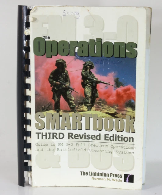 Operational Guide Book THE OPERATIONS SMARTBOOK Smart Book Guide to FM 3-0 Full Spectrum ...