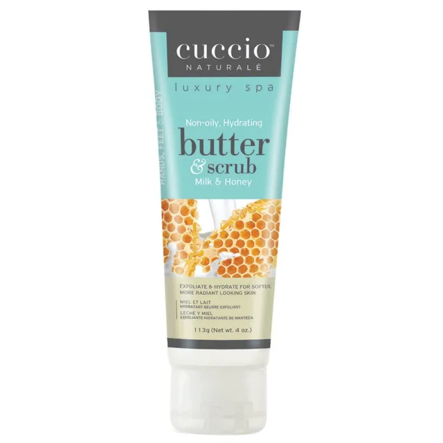 Cuccio Naturale - Luxury Spa Butter & Scrub - Milk & Honey 113g