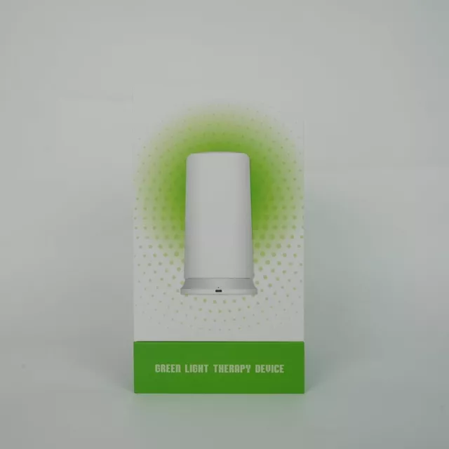 KTS SAD Green Light Therapy Lamp for Migraines, Head Seasonal Affective Disorder