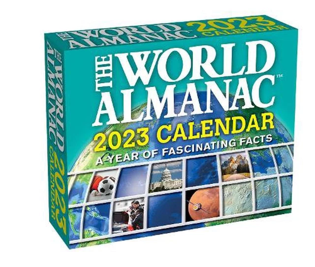 WORLD ALMANAC 2023 Daytoday Calendar by Skyhorse Publishing (English
