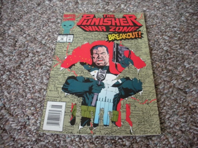 The Punisher War Zone #16 (1992 Series) Marvel Comic VF/NM