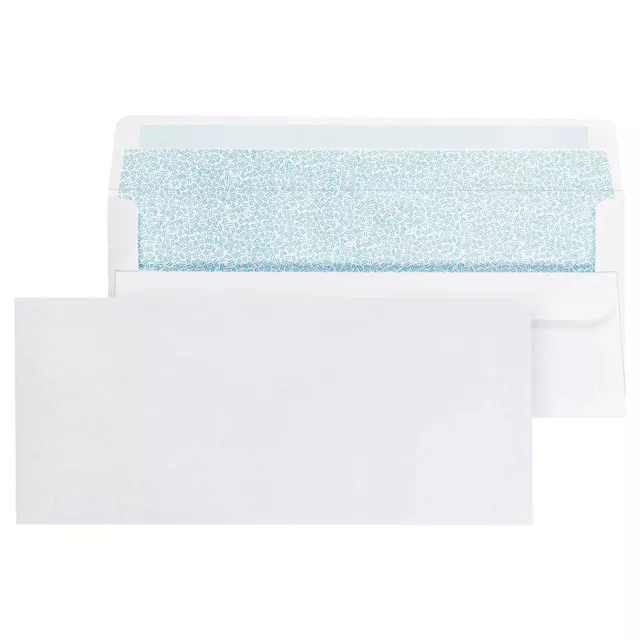 Mead 10 Business Busta Richiudibile Sicurezza Colorato, 10.5cm x 24.1cm, Bianco